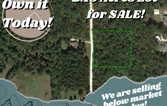 2.19-acres for your dream home